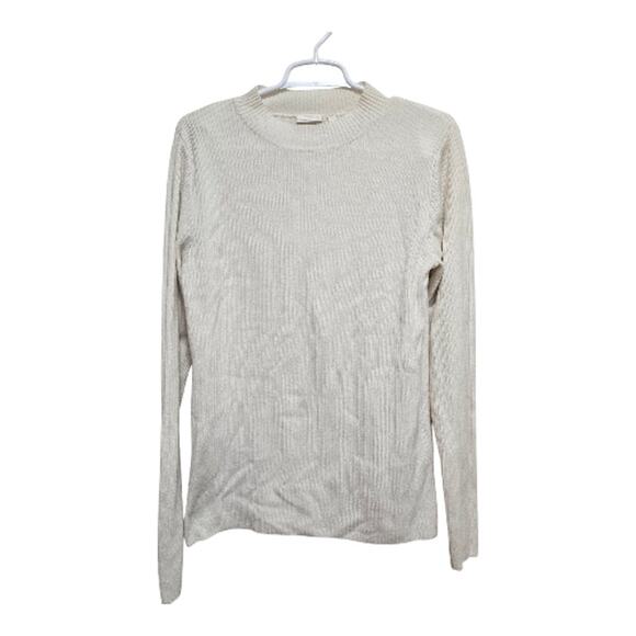 AG Adriano Goldschmied Wool Cashmere Ribbed Sweater XL - Picture 1 of 10